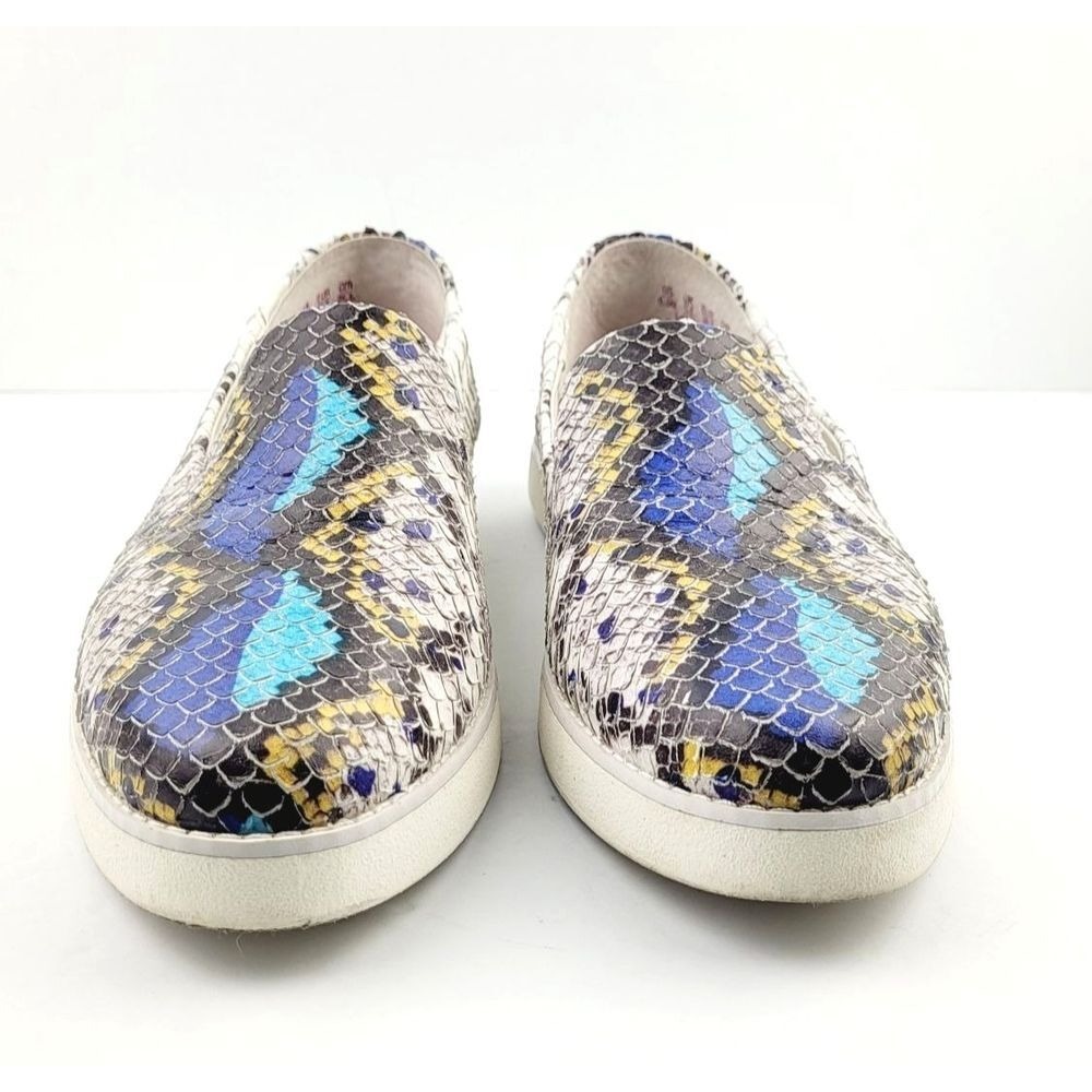 Franco Sarto Women's Snakeskin Iconic2 Sneaker - Size 8.5 - Picture 2 of 7